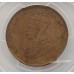 AUSTRALIA 1925 . ONE 1 PENNY . PCGS XF40